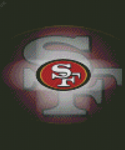 San Francisco 49ers Logo Diamond Painting