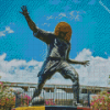 Santa Marta Player Statue Diamond Painting