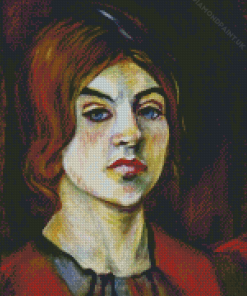 Self Portrait By Suzanne Valadon Diamond Painting