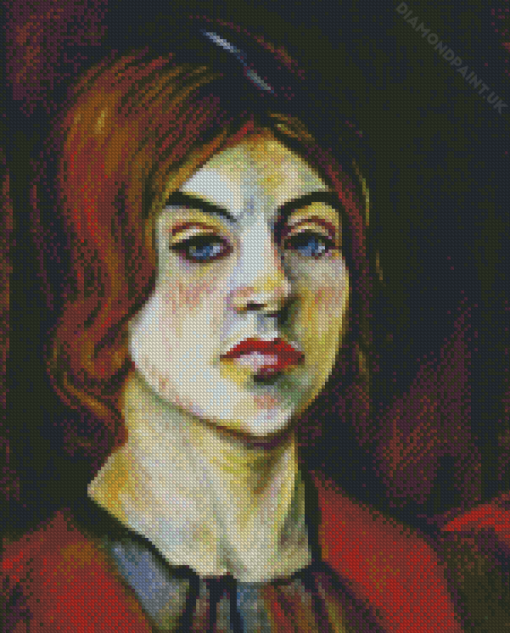 Self Portrait By Suzanne Valadon Diamond Painting