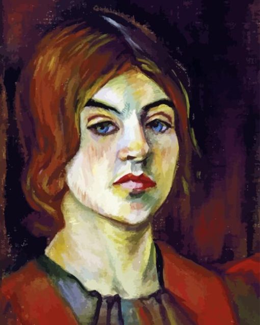 Self Portrait By Suzanne Valadon Diamond Painting