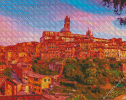 Siena City Diamond Painting