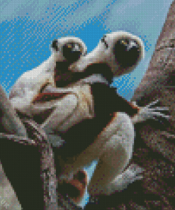 Sifaka Diamond Painting