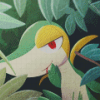 Snivy Art Diamond Painting