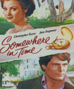 Somewhere In Time Poster Diamond Painting