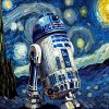 Starry Night R2d2 Diamond Painting