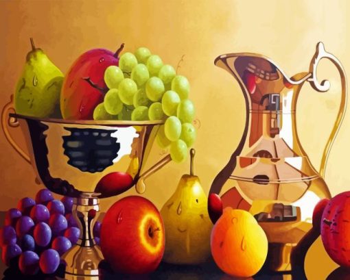 Still Life Fruits Diamond Painting