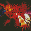 Tailed Beasts Diamond Painting