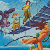 Tarzan And Jane Diamond Painting