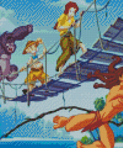 Tarzan And Jane Diamond Painting