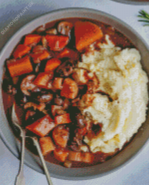 Tasty Vegan Stew Diamond Painting