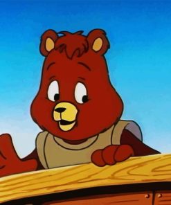 Teddy Ruxpin Cartoon Diamond Painting