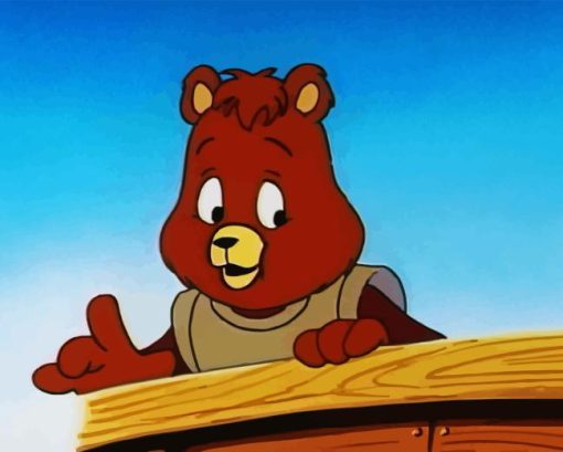 Teddy Ruxpin Cartoon Diamond Painting