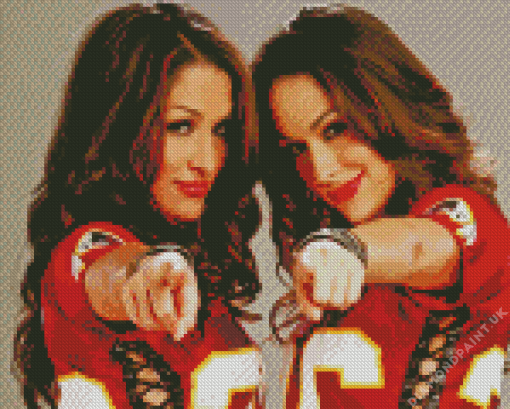 The Bella Twins Diamond Painting