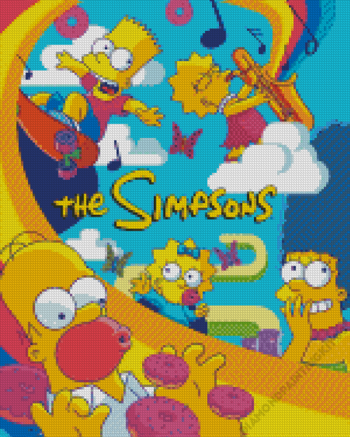 The Simpsons Diamond Painting