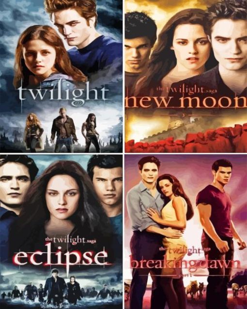 The Twilight Saga Films Diamond Painting