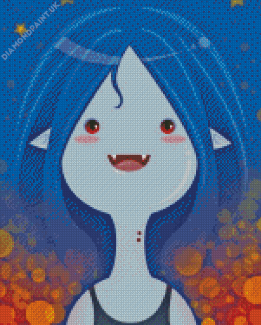 The Vampire Marceline Diamond Painting