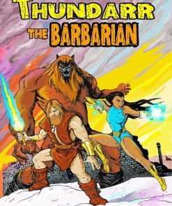 Thundarr The Barbarian Poster Diamond Painting