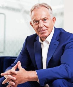 Tony Blair Diamond Painting