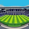 Tottenham Hotspur Stadium Diamond Painting