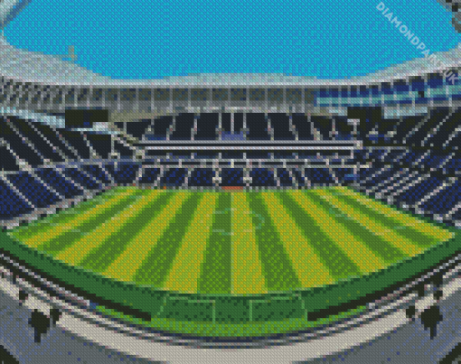 Tottenham Hotspur Stadium Diamond Painting