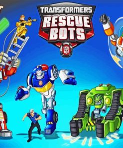 Transformers Rescue Bots Diamond Painting