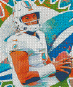 Tua Tagovailoa Diamond Painting