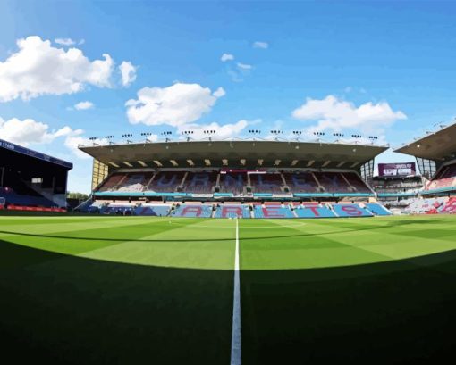 Turf Moor Stadium Diamond Painting