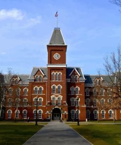 University Hall OSU Diamond Painting