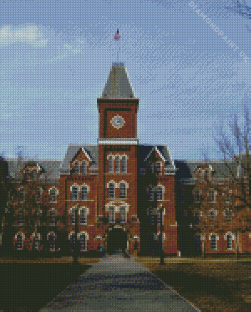 University Hall OSU Diamond Painting