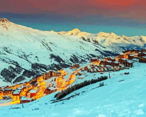 Val Thorens Diamond Painting