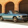 Vintage 1970 Ford Mustang Diamond Painting