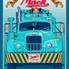 Vintage Mack Truck Diamond Painting