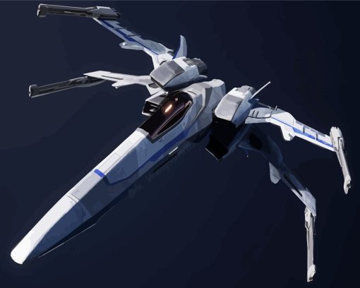 X Wing Starfighter Diamond Painting