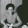 Young Activist Simone de Beauvoir Diamond Painting