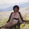 Young Shepherd By Nicolae Grigorescu Diamond Painting