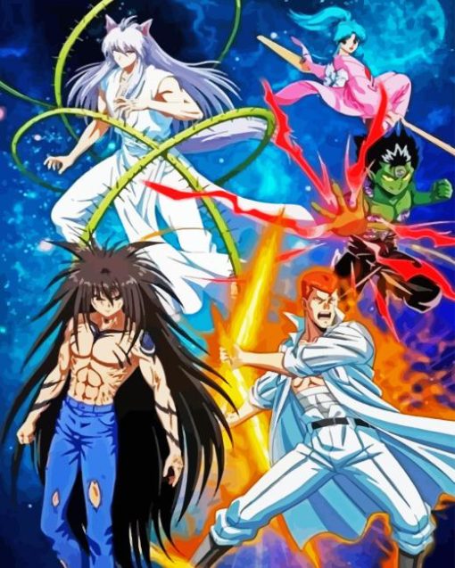 YuYu Hakusho Japanese Anime Diamond Painting