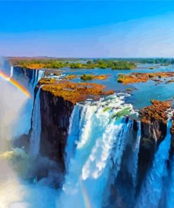 Zambia Victoria Falls Diamond Painting