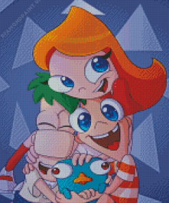 Aesthetic Phineas And Ferb Diamond Paintings