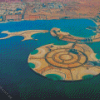 Al Marjan Island Ras Al Khaimah Diamond Painting