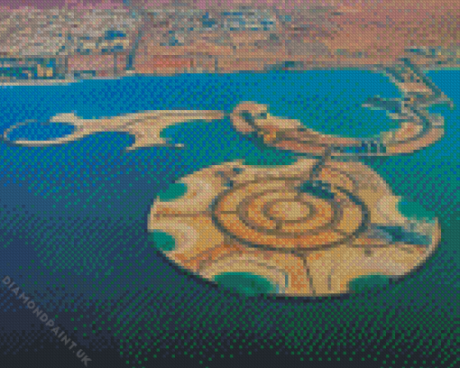 Al Marjan Island Ras Al Khaimah Diamond Painting