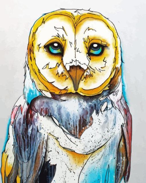 Barn Owl Diamond Painting