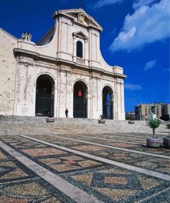 Basilica Of Our Lady Of Bonaria Diamond Painting