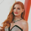 Beautiful Actress Jessica Chastain Diamond Painting