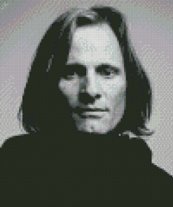 Black And White Viggo Mortensen Diamond Painting