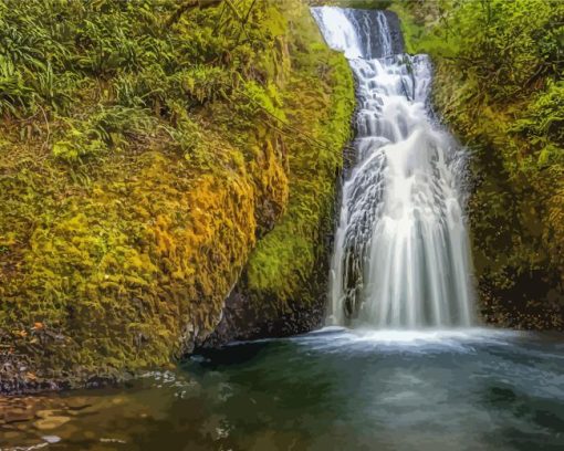 Bridal Veil Waterfall Diamond Painting