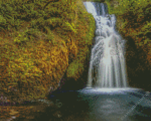 Bridal Veil Waterfall Diamond Painting