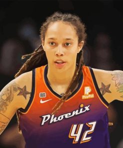 Brittney Griner Diamond Painting