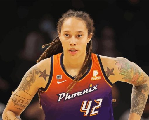 Brittney Griner Diamond Painting