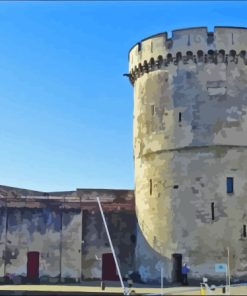 Chain Tower In La Rochelle Diamond Painting